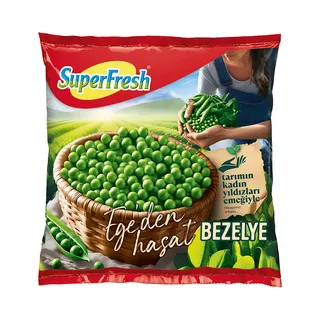 SUPERFRESH DONDURULMUŞ BEZELYE 450GR