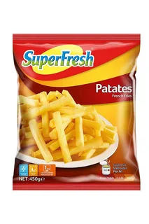 SUPERFRESH HAZIR PATATES 450 GR