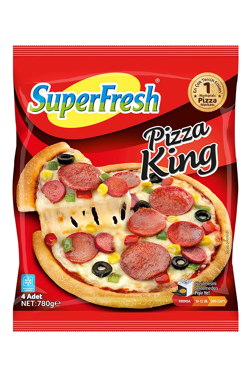 SUPERFRESH PİZZA KİNG 780 GR