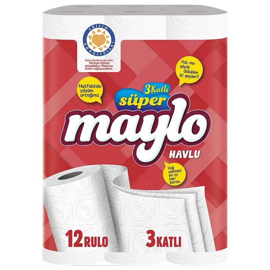 MAYLO KAĞIT HAVLU 12'Lİ