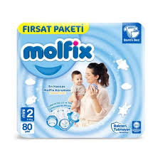 MOLFİX BEBEK BEZİ NO:2 80'Lİ