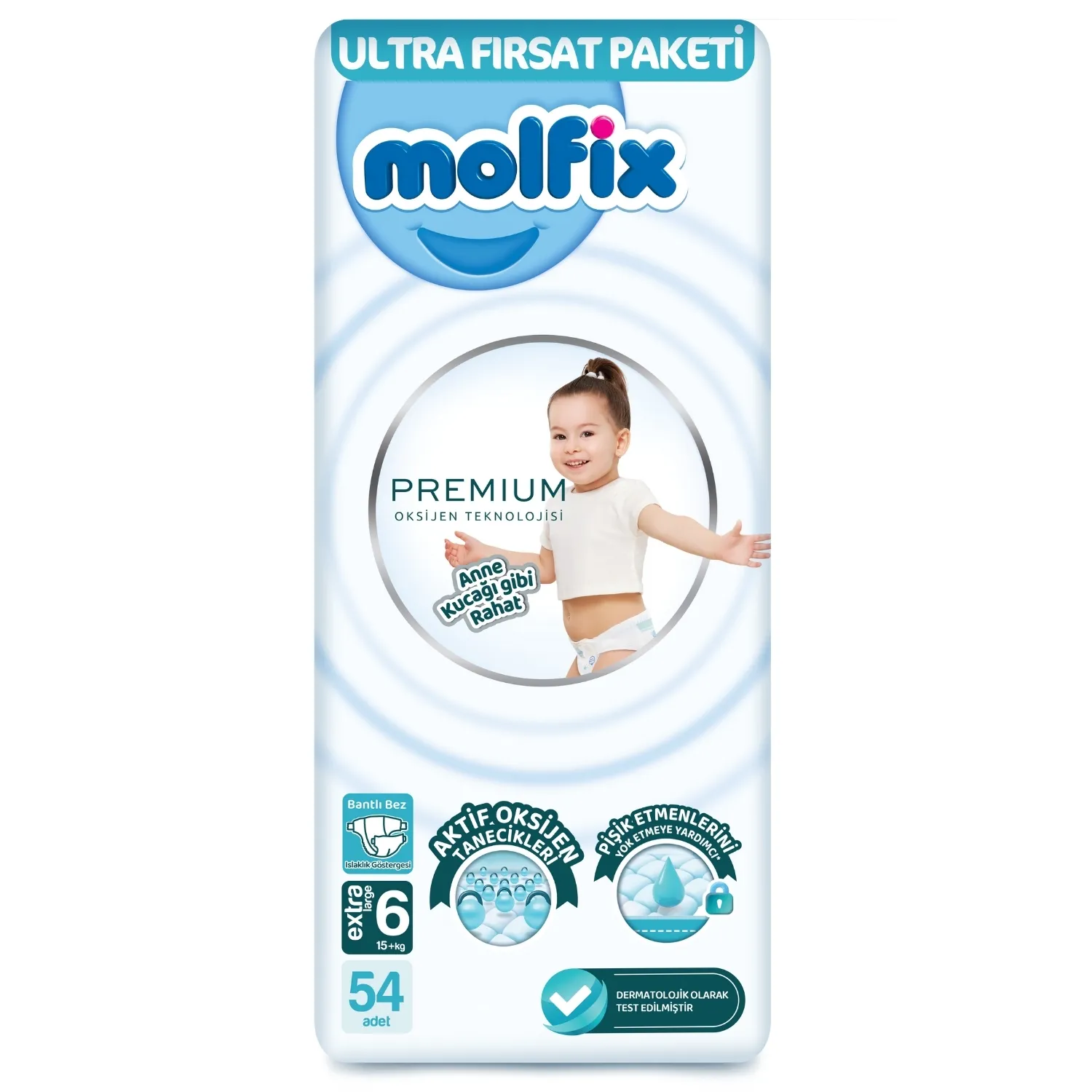 MOLFİX BEBEK BEZİ NO:6 54'LÜ