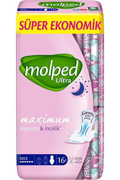 MOLPED MAXİMUM GECE 16'LI PED