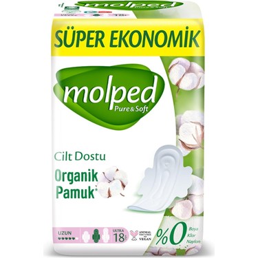MOLPED PURE SOFT UZUN 18'Lİ PED