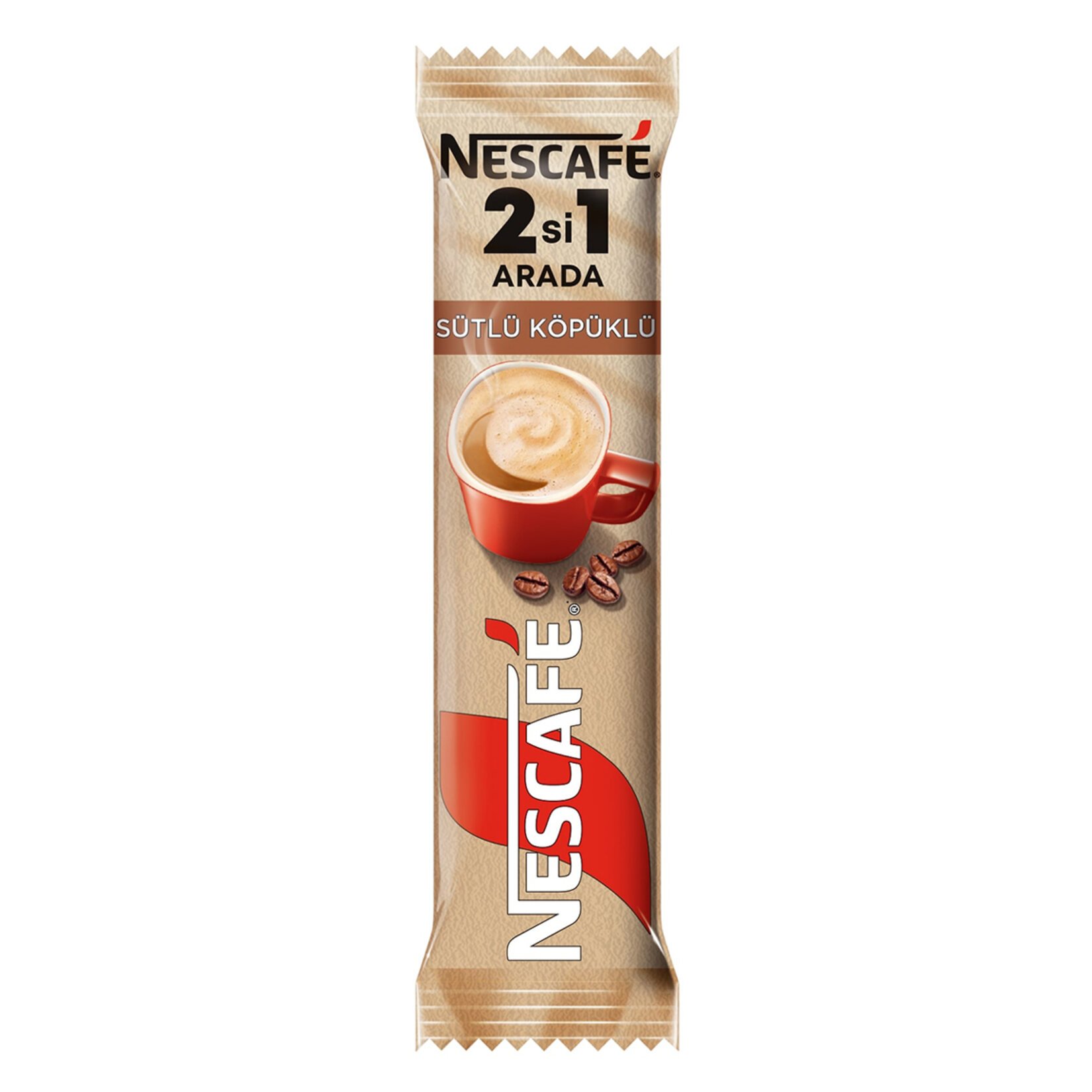 NESCAFE 2'Sİ 1 ARADA SÜTLÜ KÖPÜKLÜ KAHVE