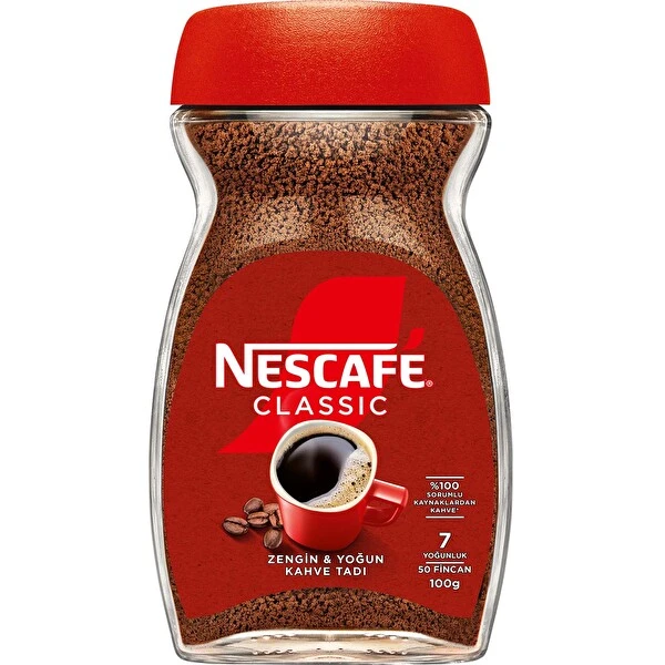 NESCAFE CLASSIC KAVANOZ 100 GR