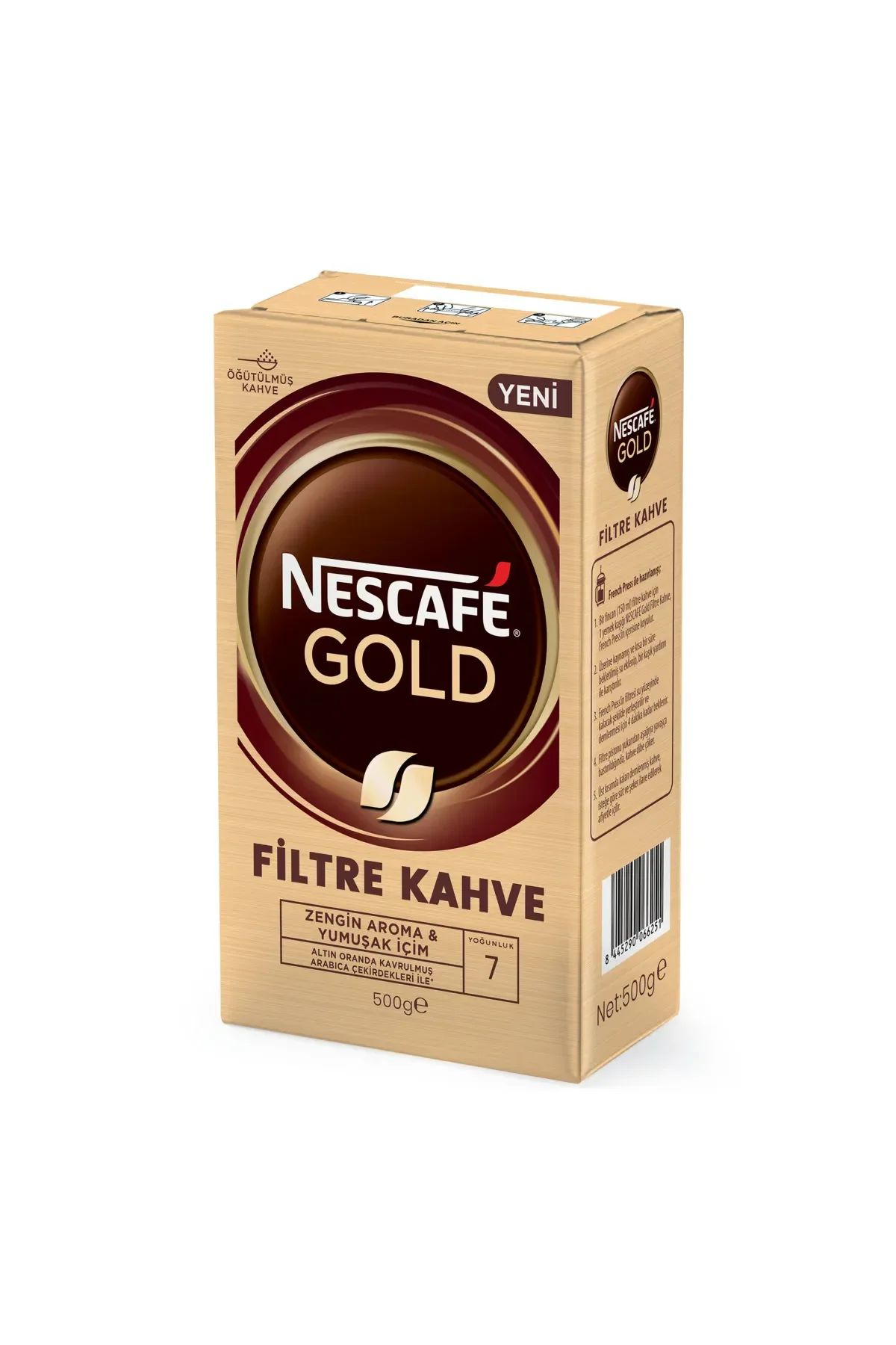 NESCAFE GOLD FİLTRE KAHVE 500 GR