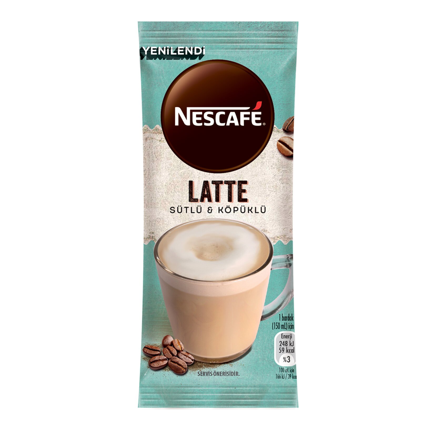 NESCAFE LATTE SÜTLÜ&KÖPÜKLÜ KAHVE