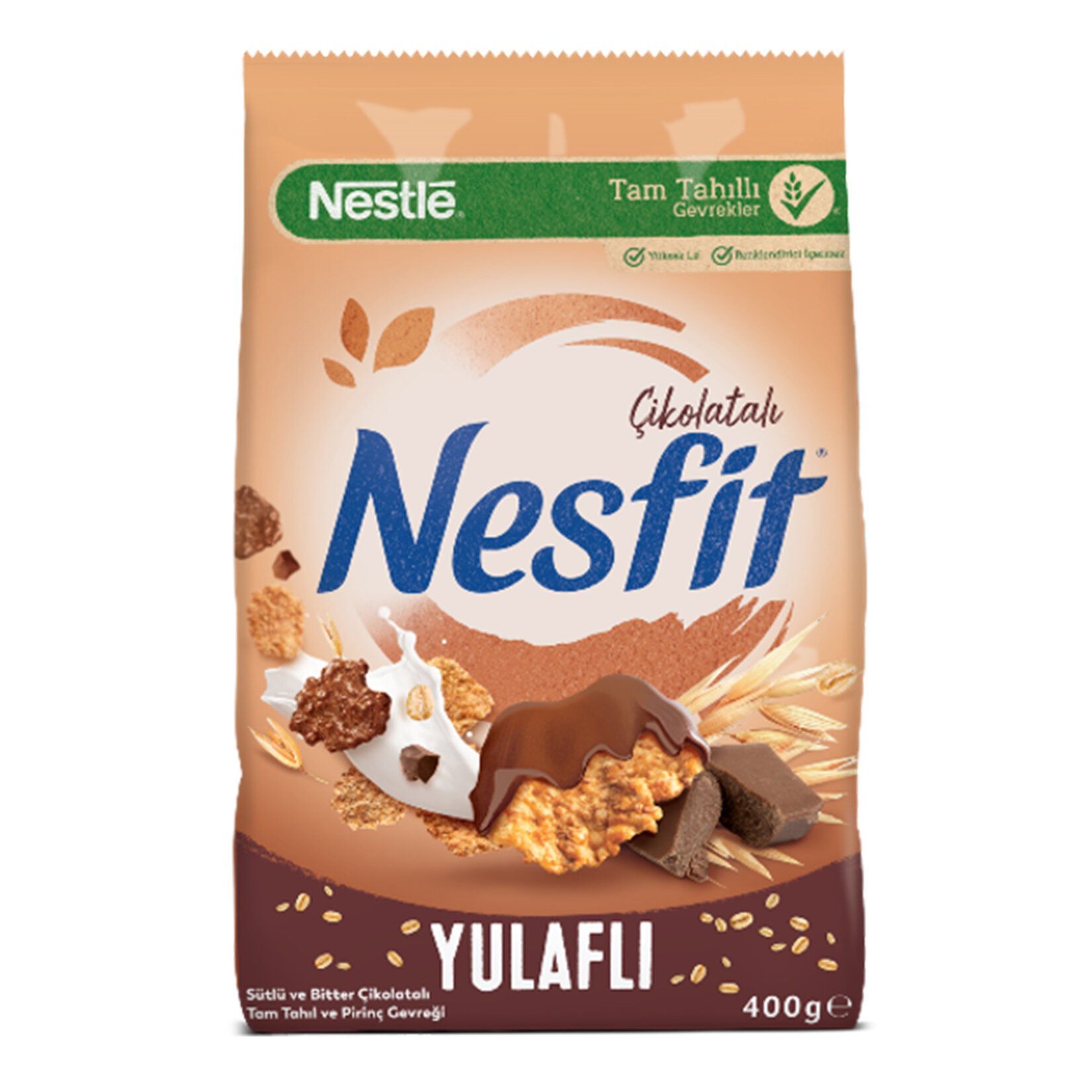 NESFİT ÇİKOLATALI KAHVALTILIK GEVREK 400 GR