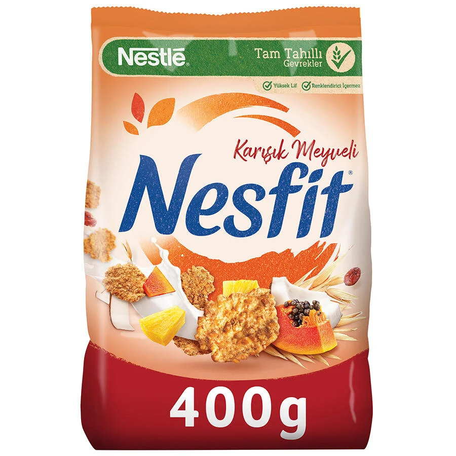 NESFİT KARIŞIK MEYVELİ KAHVALTILIK GEVREK 400 GR