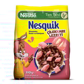 NESQUİK ÇİLEKKARE KAHVALTILIK GEVREK 310 GR
