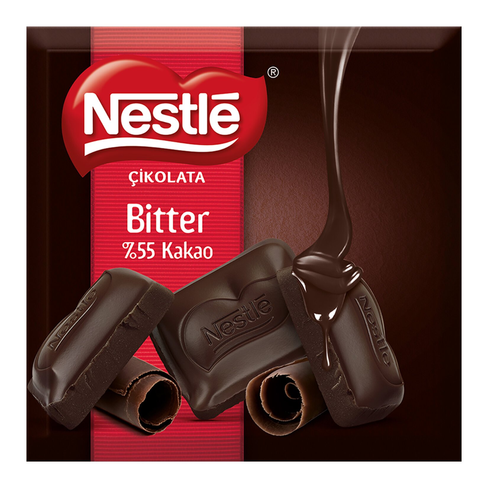 NESTLE BİTTER KARE ÇİKOLATA 60 GR