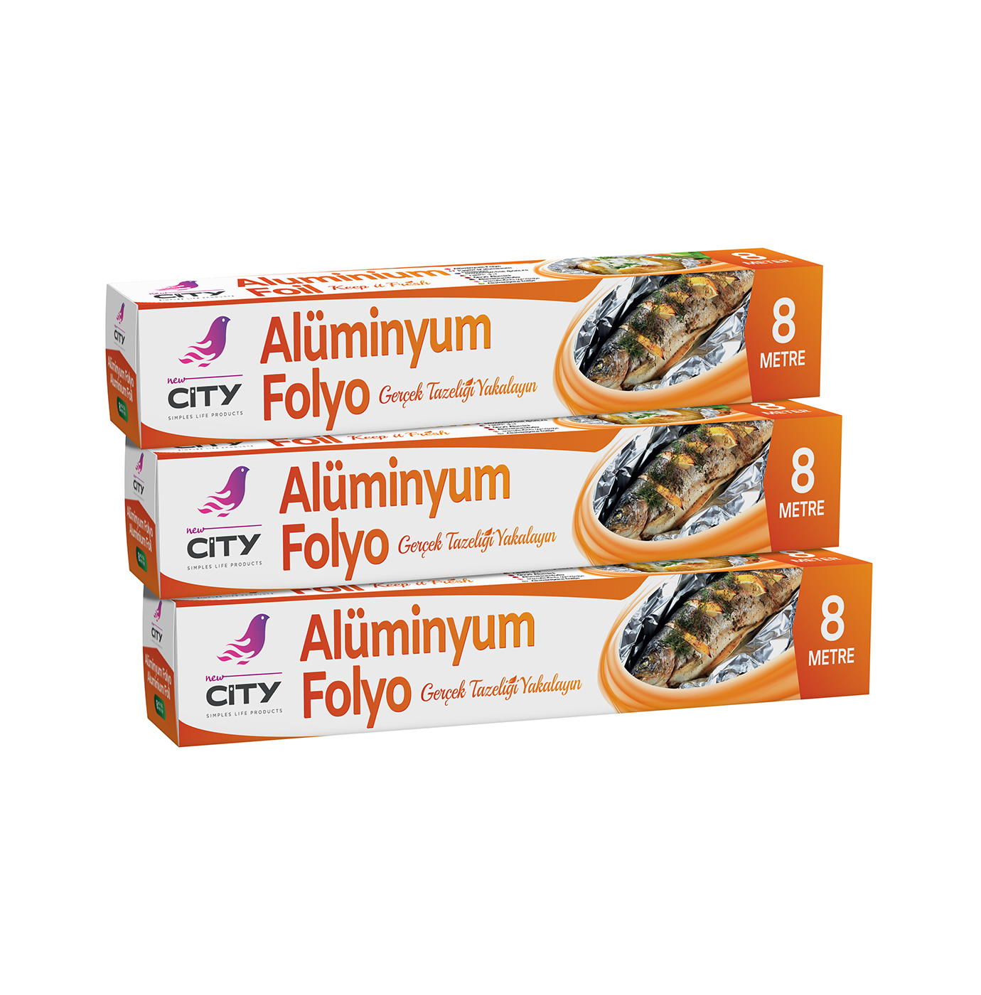 NEW CİTY ALÜMİNYUM FOLYO 8 METRE
