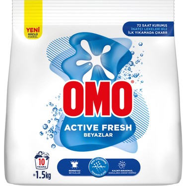 OMO TOZ MATİK BEYAZLAR İÇİN 1,5KG