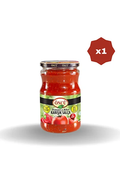 ÖNCÜ KARIŞIK SALÇA 700 GR