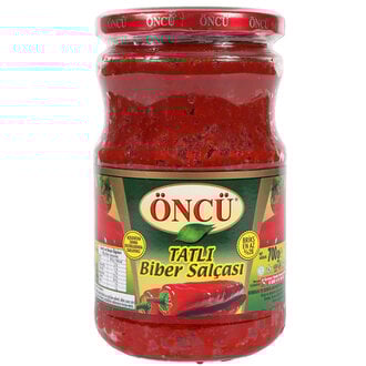 ÖNCÜ TATLI BİBER SALÇASI 700 GR