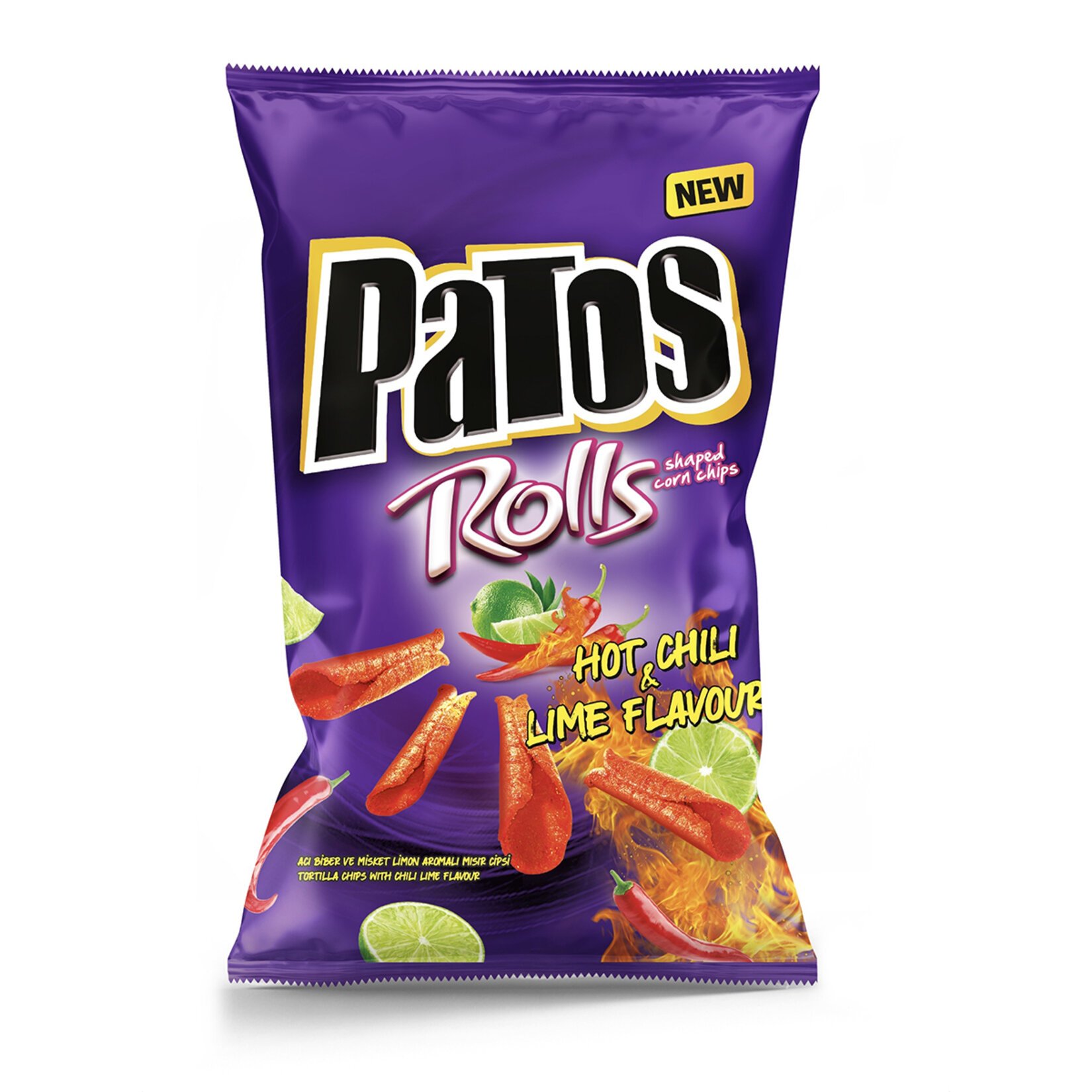 PATOS ROLLS CHİLİ LİME CİPS 109 GR