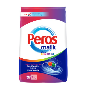 PEROS TOZ MATİK RENKLİLER 7 KG