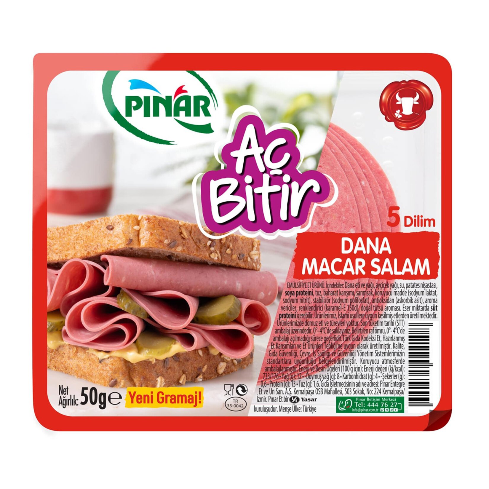 PINAR DANA MACAR SALAM 50 GR