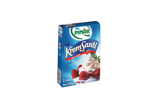 PINAR KREM ŞANTİ SADE 2x75 GR