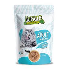 JUNGLE SOMON ETLİ YETİŞKİN KEDİ MAMASI 100 GR
