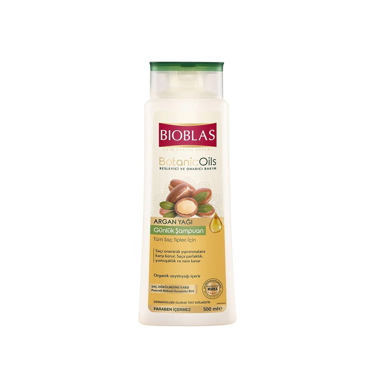 BİOBLAS ARGAN YAĞI GÜNLÜK ŞAMPUAN 500ML