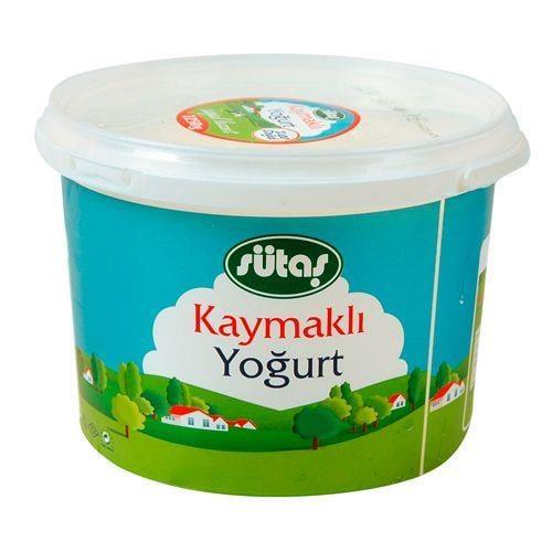 SÜTAŞ YOĞURT KAYMAKLI 2 KG