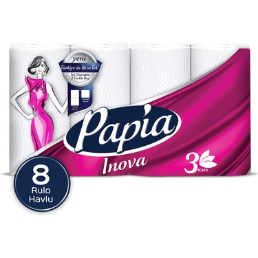 PAPİA KAĞIT HAVLU İNOVA 8'Lİ