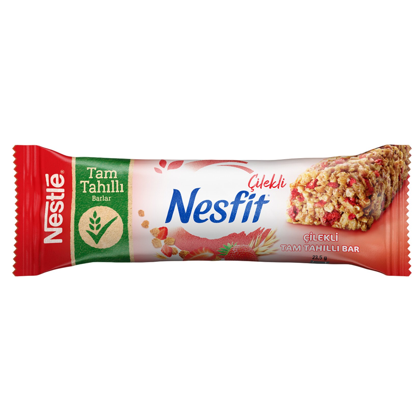 NESFİT ÇİLEKLİ TAM TAHILLI BAR 23,5 GR