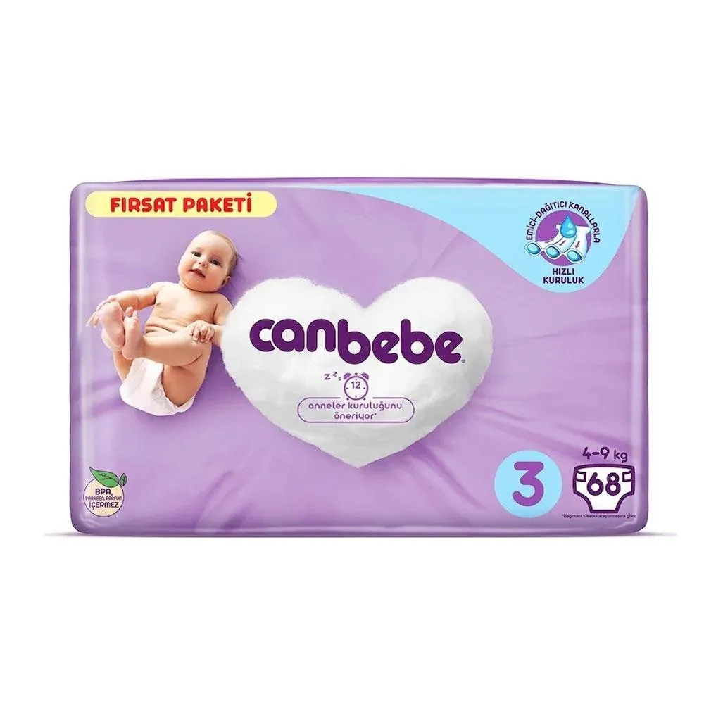 CANBEBE BEBEK BEZİ NO:3 68'Lİ