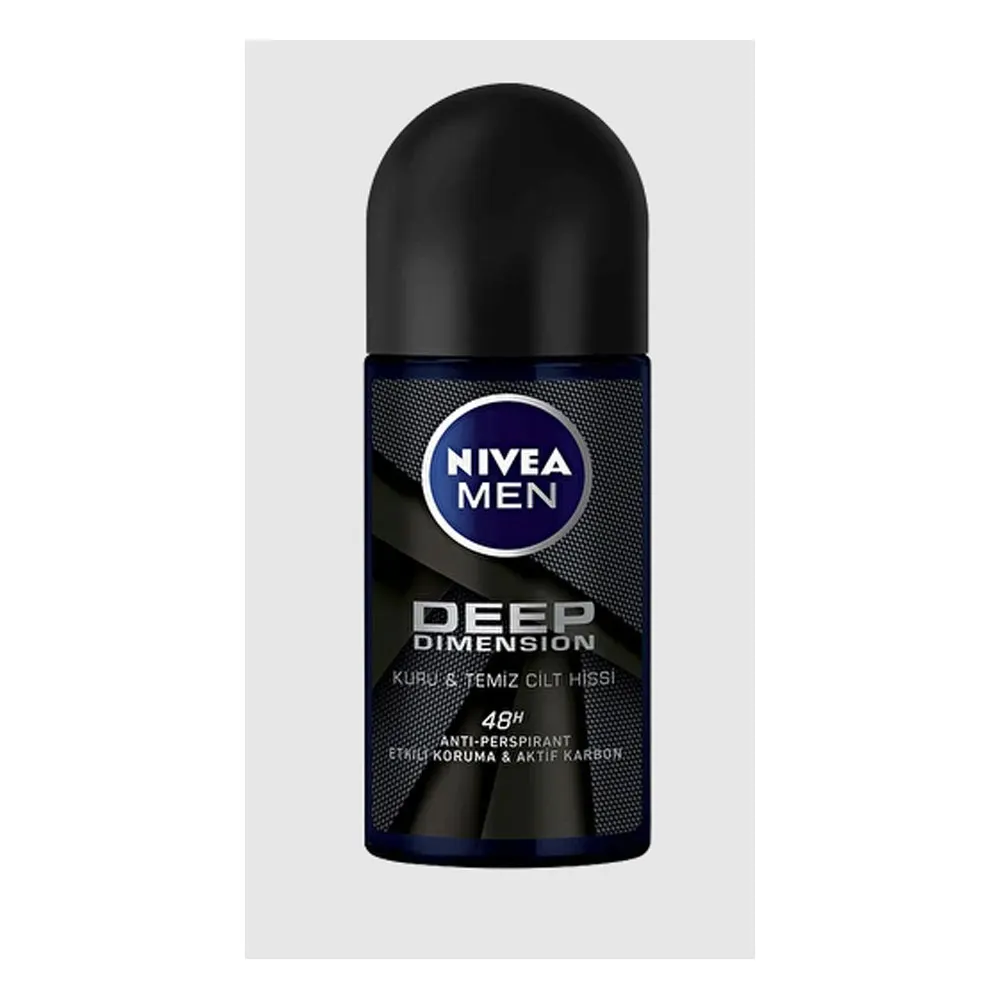 NIVEA MEN DEEP DIMENSION DARK WOOD ROLL ON 50ML