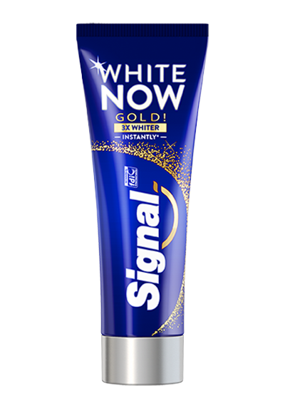 SİGNAL WHİTE NOW 3X ANINDA BEYAZLIK DİŞ MACUNU GOLD 75 ML