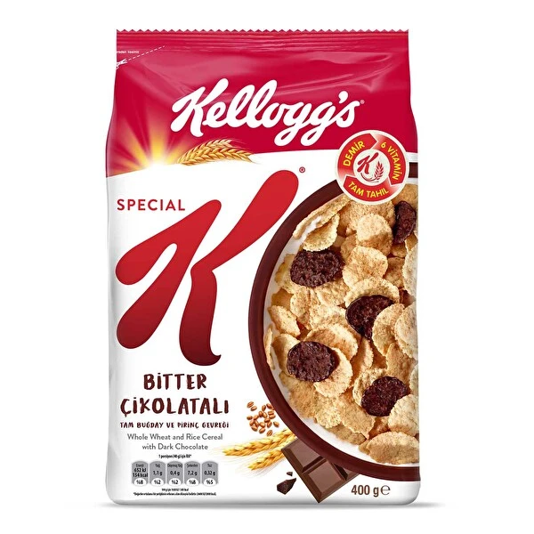 SPECIAL K BİTTER ÇİKOLATALI KAHVALTILIK GEVREK 400 GR