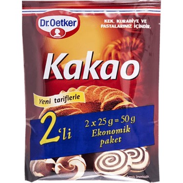 DR.OETKER TOZ KAKAO 2x25 GR
