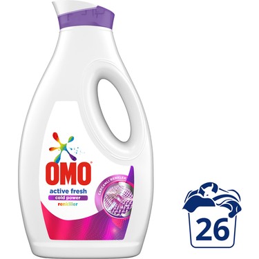 OMO ACTİVE FRESH RENKLİLER SIVI DETERJAN 1.69L