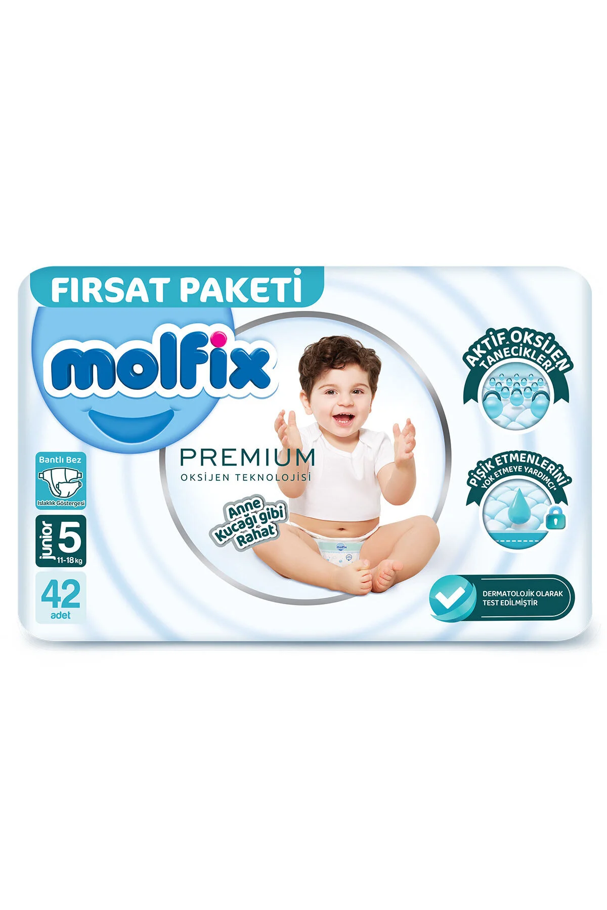 MOLFİX BEBEK BEZİ NO:5 42'Lİ