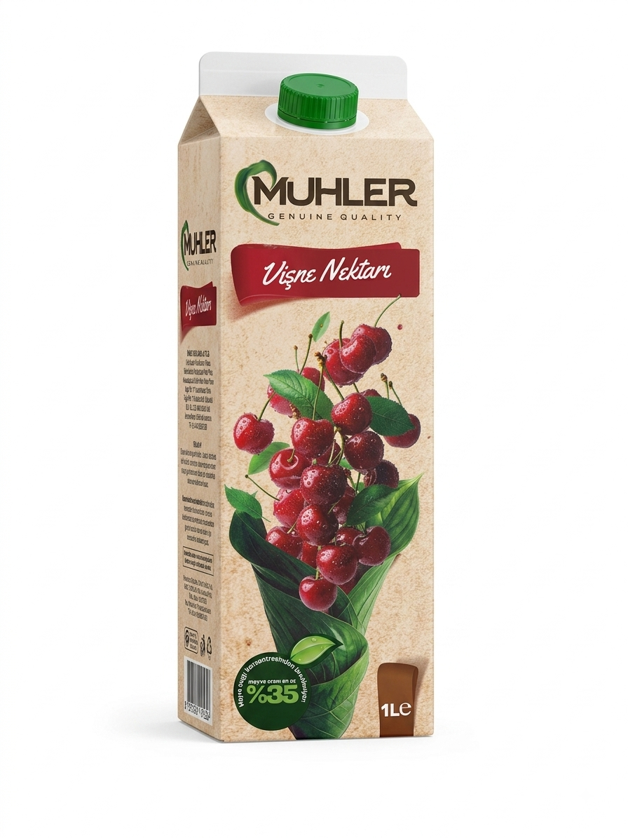 MUHLER VİŞNE NEKTARİ 1 LİTRE