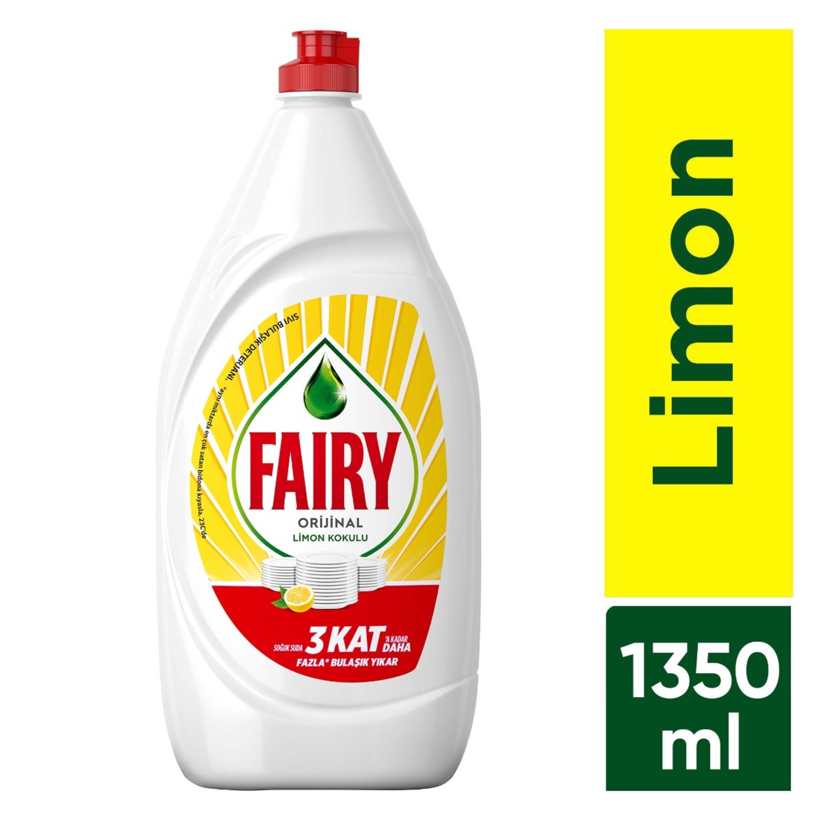 FAİRY SIVI BULAŞIK DETERJANI LİMONLU 1350ML